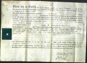 Deed by Married Women - Susannah Killick-Original Ancestry