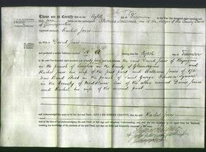 Deed by Married Women - Rachel Jones-Original Ancestry