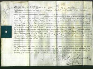 Deed by Married Women - Ann Maria Jenkins-Original Ancestry
