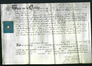 Deed by Married Women - Elizabeth Armstrong-Original Ancestry
