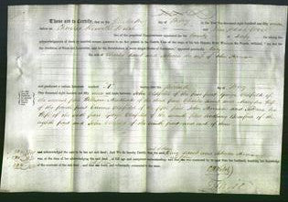 Deed by Married Women - Mary Lamb and Rebecca Harrison-Original Ancestry