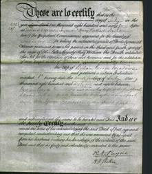 Deed by Married Women - Ann Meadows-Original Ancestry