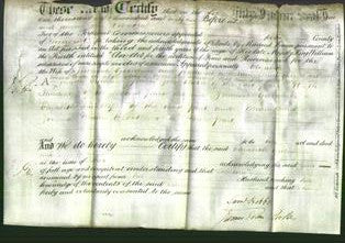 Deed by Married Women - Elizabeth Gardiner-Original Ancestry