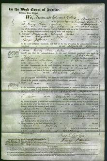 Court of Common Pleas - Elizabeth Jefferies-Original Ancestry