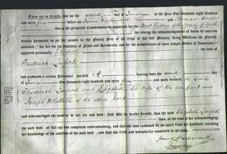 Deed by Married Women - Elizabeth Lawford-Original Ancestry