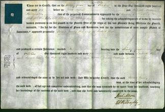Deed by Married Women - Sarah Emily Reid-Original Ancestry