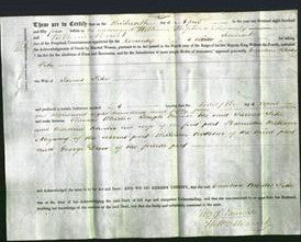 Deed by Married Women - Caroline Rhodes Pike-Original Ancestry
