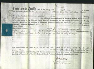 Deed by Married Women - Emma Manton-Original Ancestry