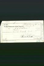 Wakefield, Massachusetts Payment Voucher - Edson E Eastman