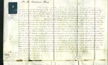 Court of Common Pleas - Elizabeth Marsden-Original Ancestry