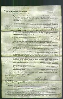 Court of Common Pleas - Henrietta Fraser Owen-Original Ancestry