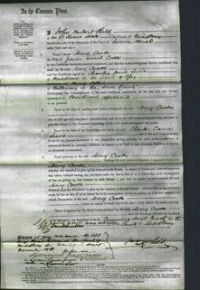 Court of Common Pleas - Mary Cooke