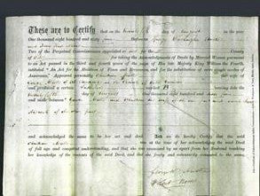Deed by Married Women - Christian Miells-Original Ancestry
