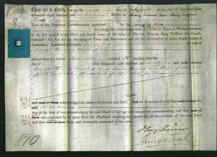 Deed by Married Women - Alice Maria Bishop-Original Ancestry
