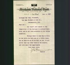 Letterhead - The Merchants National Bank