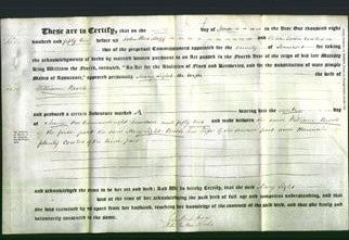 Deed by Married Women - Mary Light Brock-Original Ancestry