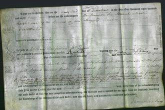 Deed by Married Women - Sarah McQueen-Original Ancestry