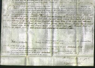 Deed by Married Women - Sarah Foster-Original Ancestry