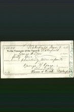 Wakefield, Massachusetts Payment Voucher - George E Dorr