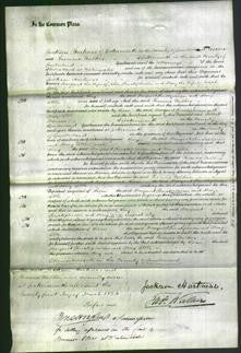 Court of Common Pleas - Margaret Christopherson and Mary Little-Original Ancestry