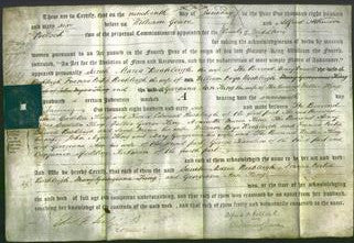 Deed by Married Women - Sarah Maria Rushleigh, Frances Portia Rushleigh and Georgiana Ann King-Original Ancestry