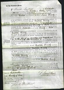 Court of Common Pleas - Matilda Burnby-Original Ancestry