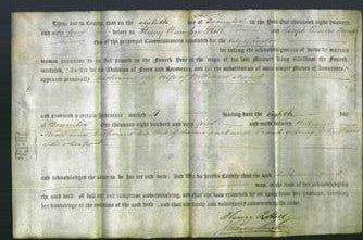 Deed by Married Women - Catherine Mead-Original Ancestry