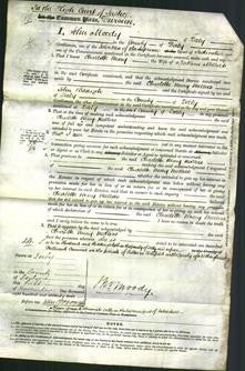 Court of Common Pleas - Charlotte Mary Mellers-Original Ancestry