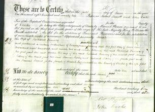 Deed by Married Women - Sarah Kenney-Original Ancestry