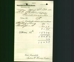 Bank Letterhead - Fort Pitt National Bank