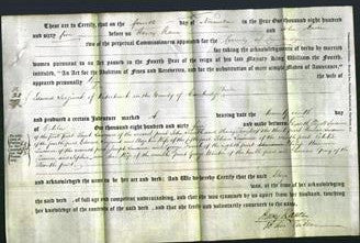 Deed by Married Women - Eliza Serjeant-Original Ancestry