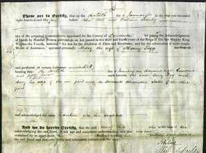 Deed by Married Women - Mary Pegg-Original Ancestry