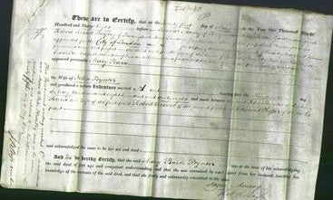 Deed by Married Women - Mary Pearse Poynter-Original Ancestry