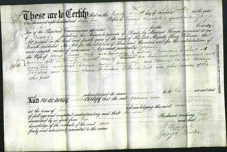 Deed by Married Women - Rebecca Moss-Original Ancestry