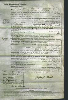 Court of Common Pleas - Emily Sophia Bown-Original Ancestry