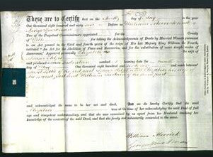 Deed by Married Women - Elizabeth Helps-Original Ancestry