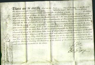 Deed by Married Women - Elizabeth Brocklehurst-Original Ancestry