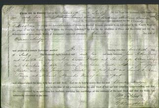 Deed by Married Women - Clementina Mostyn-Original Ancestry