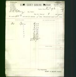 Bank Letterhead - Blair County Banking Company