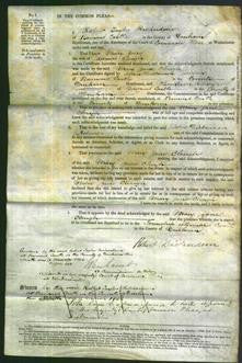 Court of Common Pleas - Mary Jane Cleugh-Original Ancestry