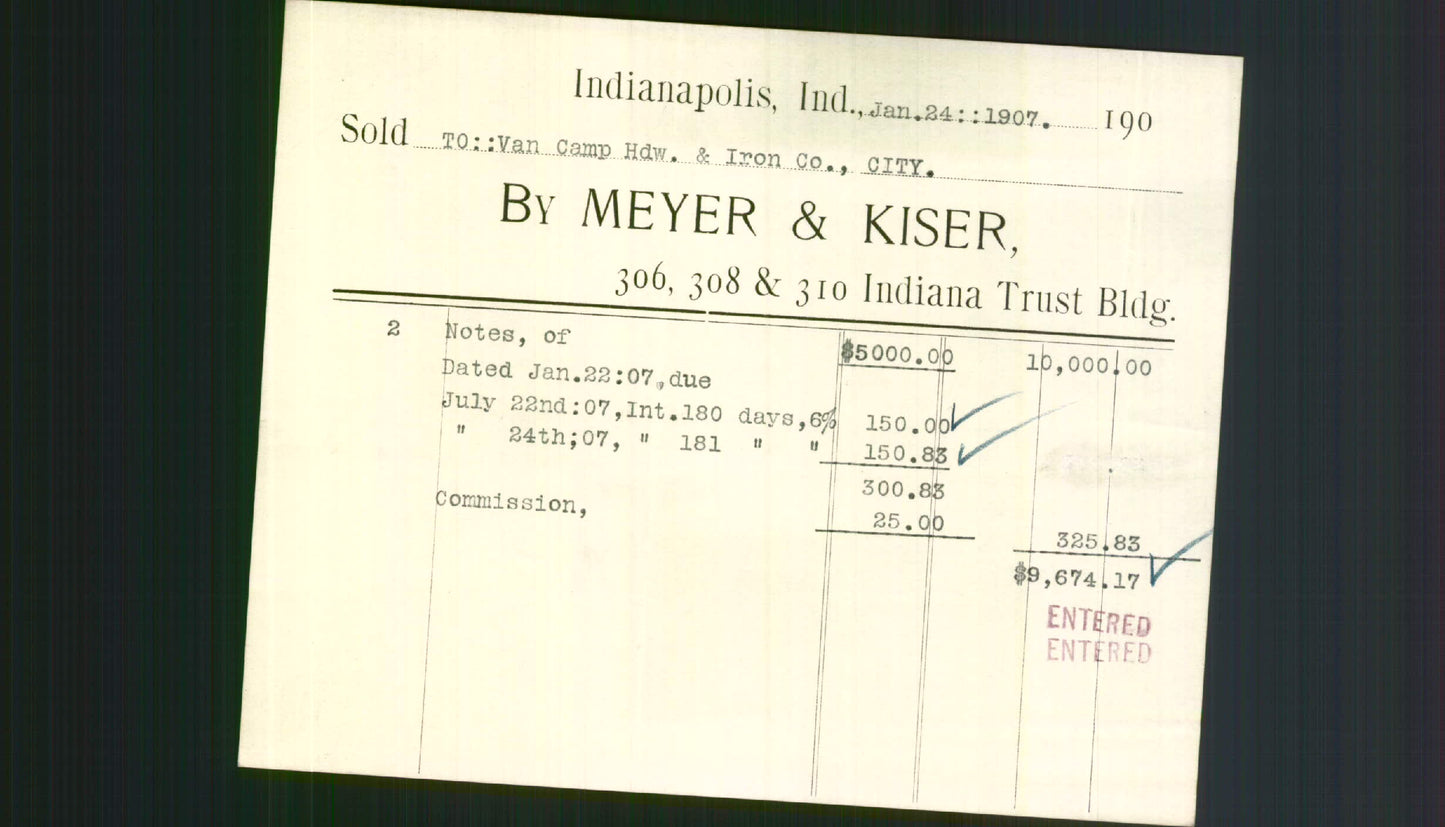 Letterhead - By Meyer & Kiser