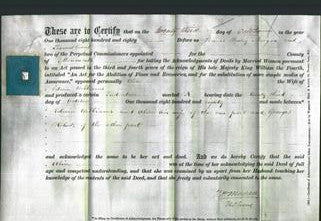 Deed by Married Women - Alice Williams-Original Ancestry