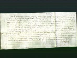 Deed by Married Women - Sarah Wright and Lydia Alsop-Original Ancestry