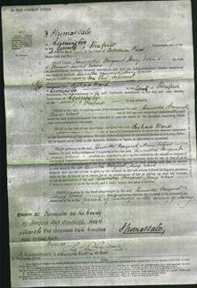 Court of Common Pleas - Henrietta Margaret Mary Evans-Original Ancestry