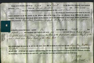 Deed by Married Women - Eliza Mary Josephina Swaffield-Original Ancestry