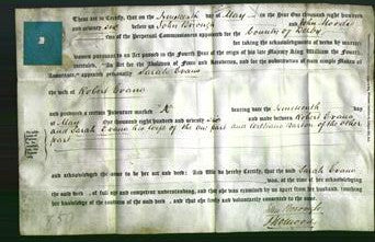 Deed by Married Women - Sarah Evans-Original Ancestry