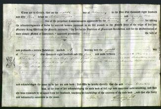 Deed by Married Women - Ann Robertson-Original Ancestry