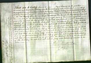 Deed by Married Women - Elizabeth Brocklehurst-Original Ancestry