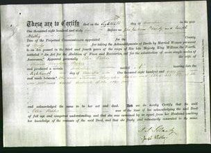 Deed by Married Women - Ellen Walker-Original Ancestry