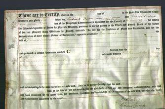 Deed by Married Women - Susannah Mary Penrose-Original Ancestry